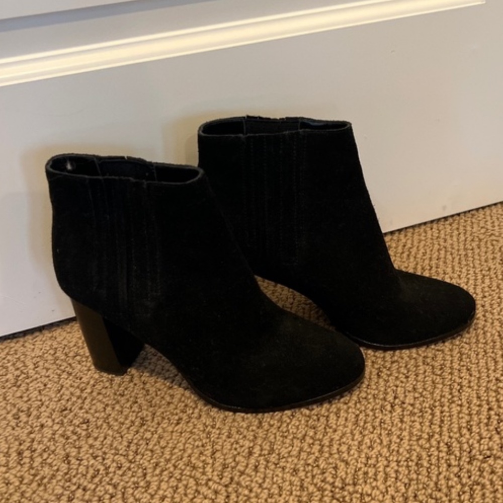 Suede Designer Bootie